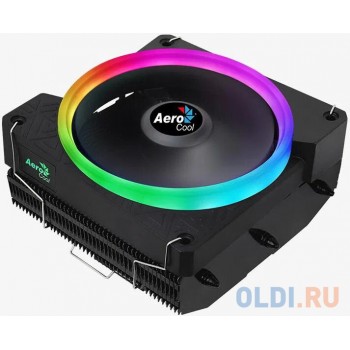 Устройство охлаждения(кулер) Aerocool Cylon 3H Soc-AM4/AM3+/1150/1151/1200 4-pin 13-24dB Al+Cu 125W 480gr LED Ret