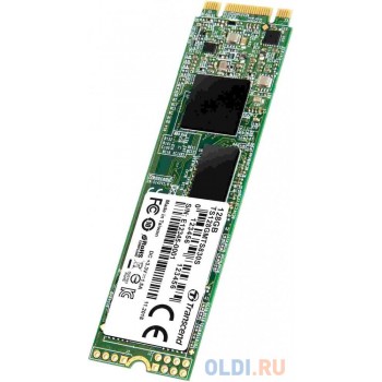 Твердотельный накопитель SSD M.2 128 Gb Transcend TS128GMTS830S Read 560Mb/s Write 520Mb/s 3D NAND