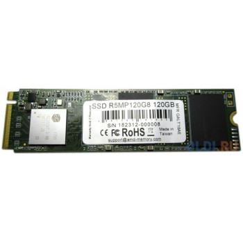 Твердотельный накопитель SSD M.2 120 Gb AMD R5MP120G8 Read 1800Mb/s Write 800Mb/s 3D NAND TLC