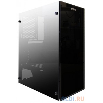 CASE HIPER HG-C104 ORCUS (ATX, SPCC0.5, USB3.0+USB2.0, VGA Max 310mm, Black)