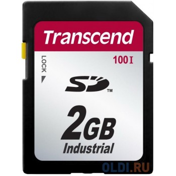 Промышленная карта памяти SD Transcend 100I, 2 Гб SLC, темп. режим от -40? до +85?