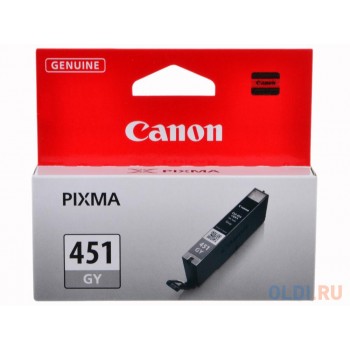 Картридж Canon CLI-451GY для iP7240 MG5440 MG6340 серый