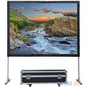 [LMF-100141] Экран Lumien Master Fold 336х526 см (236"), (раб. область 318х508 см) Front Projection + Rear Projection два полотна в комплекте, черн. кайма по периметру 16:10