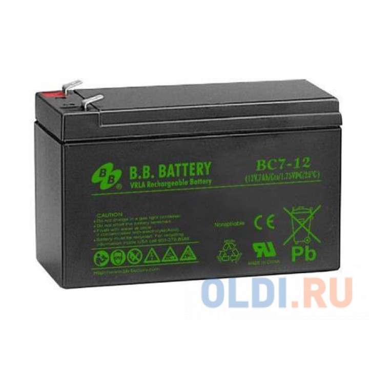 Батарея B.B. Battery BC 7-12 7Ач 12B