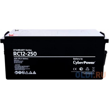 Battery CyberPower Standart series RC 12-250 / 12V 250 Ah