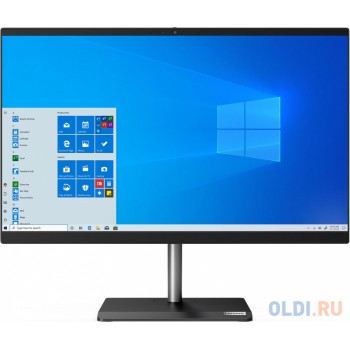 Моноблок Lenovo V30a-24IIL 23.8" Full HD i5 1035G1 (1)/8Gb/1Tb 7.2k/SSD256Gb/UHDG/DVDRW/CR/Windows 10 Professional 64/GbitEth/WiFi/BT/65W/клавиатура/мышь/Cam/черный 1920x1080