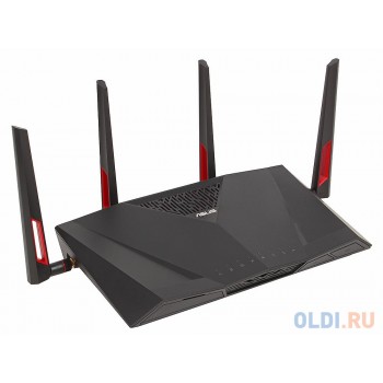 Маршрутизатор ASUS RT-AC88U Двухдиапазонный маршрутизатор с поддержкой Wi-Fi 802.11ac (до 3167 Мбит/с) и Gigabit Ethernet