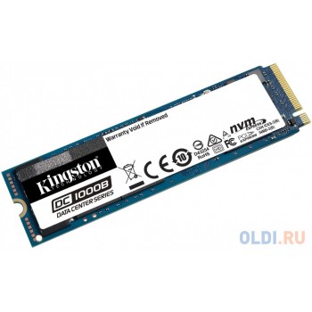 Твердотельный накопитель SSD M.2 480 Gb Kingston DC1000B Read 3200Mb/s Write 656Mb/s 3D NAND TLC SEDC1000BM8/480G