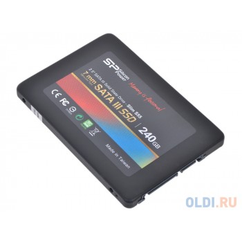 Твердотельный накопитель SSD 2.5" 240GB Silicon Power S55 (TLC, SATA 6Gb/s) (SP240GBSS3S55S25)