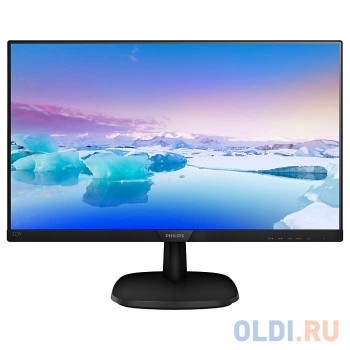 Монитор 21.5" Philips 223V7QDSB/00(01) Black IPS, 1920x1080, 5ms, 250 cd/m2, 1000:1 (DCR 10M:1), D-Sub, DVI, HDMI, vesa