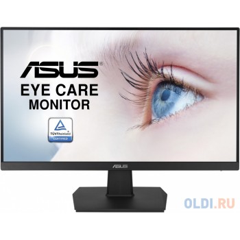 ASUS 23.8" VA247HE VA LED, 1920x1080, 5ms, 250cd/m2, 178°/178°, 3000:1 (100Mln:1), D-Sub, DVI, HDMI, 75Hz, GamePlus Tec., Tilt, AMD FreeSync, Frameless, Flicker free, VESA, Black