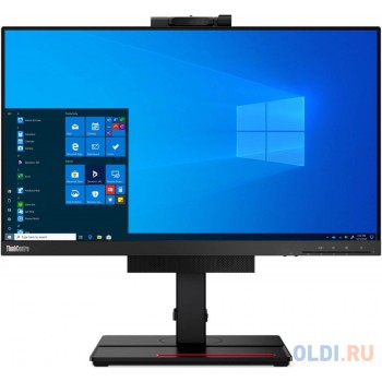 Монитор Lenovo 23.8" ThinkVision TIO24Gen4 черный IPS 4ms 16:9 HDMI M/M матовая HAS Pivot 1000:1 250cd 178гр/178гр 1920x1080 D-Sub DisplayPort FHD USB 5.15кг