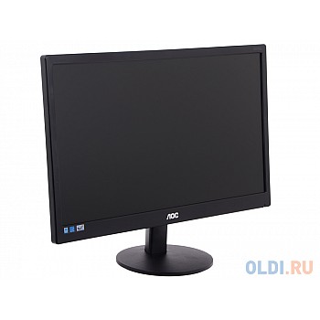 Монитор 18.5" AOC E970SWN Black WLED, 1366x768, 5ms, 200 cd/m2, 700:1 (DCR 20M:1), D-Sub, vesa