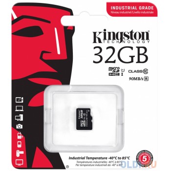 Карта памяти MicroSDHC 32GB Kingston Class 10 U1 UHS-I MLC (SDCIT/32GBSP)