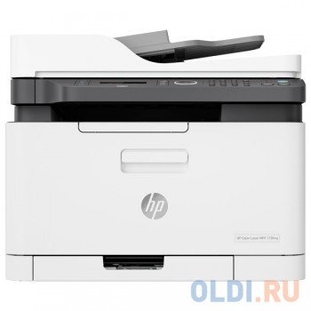 МФУ HP Color Laser 179fnw <4ZB97A> принтер/сканер/копир/факс, A4, 18/4 стр/мин. ADF, 128Мб, USB, LAN, WiFi (замена SS256M Samsung SL-C480FW)