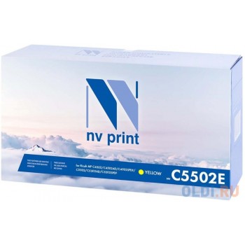 Тонер-картридж NV-Print MPC5502EY 22500стр Желтый