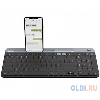 (920-009275) Клавиатура Беспроводная Logitech Slim Wireless Bluetooth Multi-Device Keyboard K580