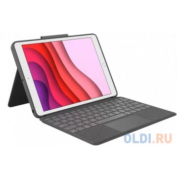 Клавиатура Logitech Combo Touch for iPad 7-8 Gen Black Bluetooth 920-009994