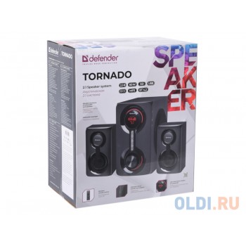 Колонки DEFENDER Tornado 2.1 60Вт, Bluetooth, FM/MP3/SD/USB