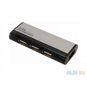 Концентратор USB 2.0 Aten UH284Q6/UH284Q9Z 4 x USB 2.0 черный