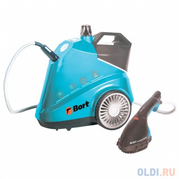 Отпариватель Bort Pro Iron, напольный для одежды, 2,5 кВт., давление 5.5 бар., пар 95 г/мин., t-пара 155 °С., бак 3.8 л.