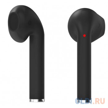 RITMIX RH-825BTH TWS black {Bluetooth 5.0 + EDR, сенсорное управление, 12 мм, 20-20000 Гц, 32 Ом, 35 мАч (наушники), 350 мАч}