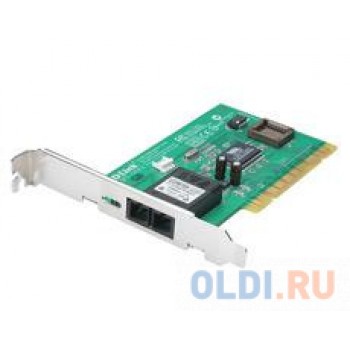 Сетевой адаптер D-Link DFE-551FX/B1B Сетевой PCI-адаптер с 1 портом 100Base-FX с дуплексным SC-разъемом