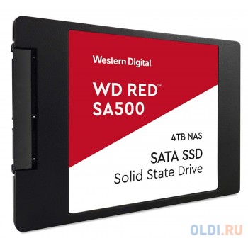 Накопитель SSD WD Original SATA III 4Tb WDS400T1R0A Red SA500 2.5"