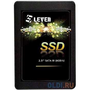 Твердотельный накопитель SSD 2.5" 128 Gb Leven JS600SSD128GB Read 530Mb/s Write 445Mb/s 3D NAND TLC