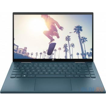 HP Pavilion x360 14-dy0006ur [3B3Q7EA] Spruce Blue 14" {FHD TS i3-1125G4/8Gb/256Gb SSD/DOS}