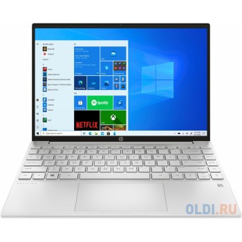 Ноутбук HP Aero 13-be0047ur Ryzen 5 5600U 8Gb SSD512Gb AMD Radeon 13.3" IPS WQXGA (2560x1600) Windows 10 Home silver WiFi BT Cam