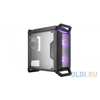 Cooler Master MasterBox Q300P, USB3.0x2, 2x120 RGB Fan, 1x120Fan, Black, ATX, w/o PSU