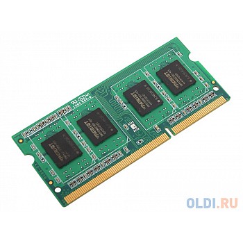 Оперативная память для ноутбука Patriot PSD34G160081S SO-DIMM 4Gb DDR3 1600MHz