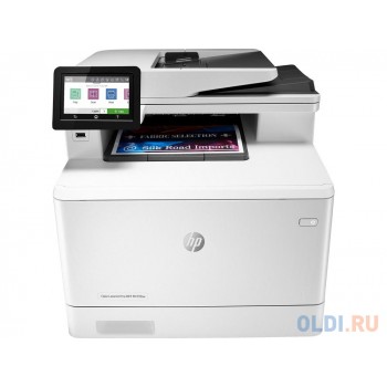 МФУ HP Color LaserJet Pro M479fnw <W1A78A> принтер/сканер/копир/факс, A4, ADF, 27/27 стр/мин, 512Мб, USB, LAN, WiFi (замена CF377A M477fnw)