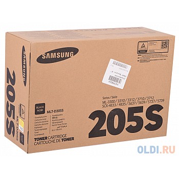 Картридж Samsung MLT-D205S 2000стр Черный