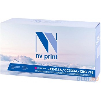 Картридж NV-Print NV-CE413A/CC533A/718M 2800стр Пурпурный