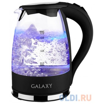 Чайник GALAXY GL0552 2200 Вт прозрачный 1.7 л пластик/стекло