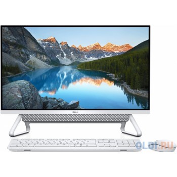 Моноблок Dell Inspiron 7700 27" Full HD i5 1135G7 (2.4) 8Gb 1Tb SSD256Gb Iris Xe CR Windows 11 Home GbitEth WiFi BT клавиатура мышь Cam серебристый 1920x1080