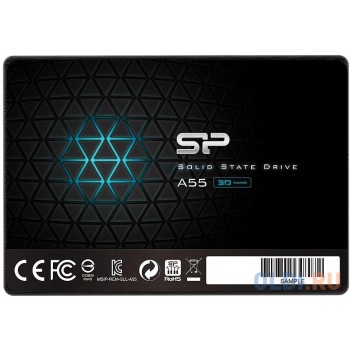 Твердотельный накопитель SSD 2.5" 256 Gb Silicon Power Ace A55 Read 560Mb/s Write 450Mb/s 3D NAND TLC