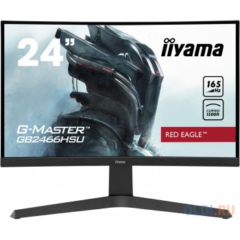 Монитор Iiyama 23.6" Red Eagle GB2466HSU-B1 черный VA LED 1ms 16:9 HDMI M/M матовая HAS 250cd 178гр/178гр 1920x1080 DisplayPort FHD USB 4.8кг