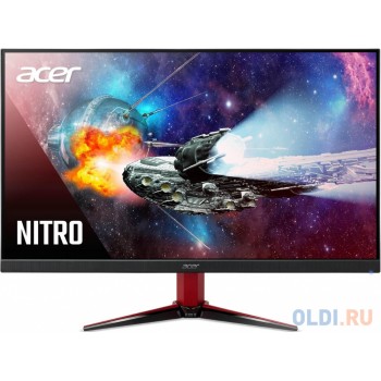 27" ACER Nitro VG272Sbmiipx , IPS, HDR 400, 1920x1080, 165Hz Overclocking, 144Hz Normal, 2ms , 350/400 (HDR Peak)nits, 2xHDMI + DP + Колонки 2Wx2, Red/Black