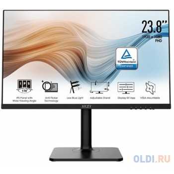 Монитор 23.8" MSI MD241P черный IPS 1920x1080 250 cd/m^2 5 ms HDMI Аудио