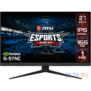 MSI Optix G273 27" (1920x1080 (матовый))/IPS/Flat/2xHDMI/1xDP/165Hz/1ms/Black/4.5kg