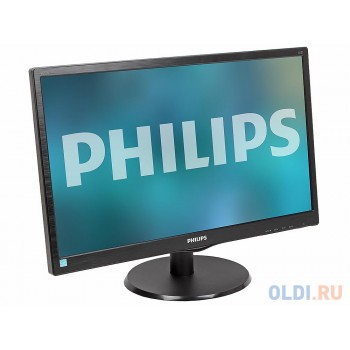 Монитор 21.5" Philips 223V5LHSB2/00(01) Black 1920x1080, 5ms, 200 cd/m2, 1000:1 (DCR 10M:1), D-Sub, HDMI, vesa