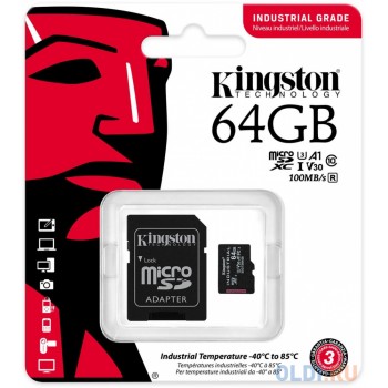 Карта памяти microSDXC 64Gb Kingston SDCIT2/64GB