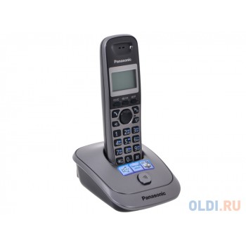 Телефон DECT Panasonic KX-TG2511RUM АОН, Caller ID 50, 10 мелодий, Спикерфон, Эко-режим