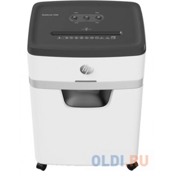 Шредер HP OneShred 12MC С-4 перекрестный 12лист. 12лтр. скрепки скобы пл.карты