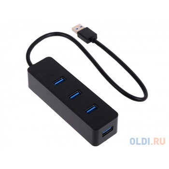 Концентратор USB Orico W5PH4-U3 (черный) USB 3.0 x 4