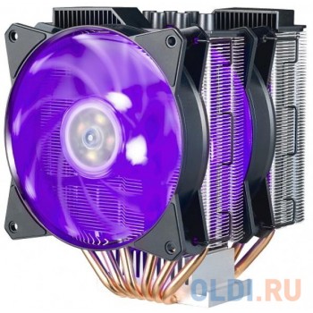 Cooler Master CPU Cooler MasterAir MA621P, 600-2400 RPM, 200W, RGB LED fan, RGB lighting controller, Full Socket + TR4 Support