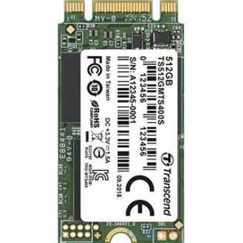 Твердотельный накопитель SSD M.2 128 Gb Transcend MTS400S Read 540Mb/s Write 170Mb/s MLC TS128GMTS400S